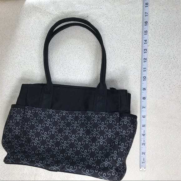 The First Years Baby Tote Bag Black Small - Picture 7 of 11